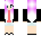 purple haired girl