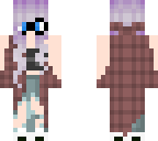 purple haired nerd