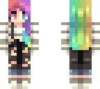 rainbow girl