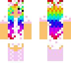rainbow hair