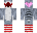 shark with socks
