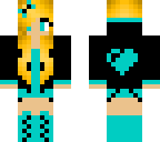 teal girl