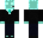 teal tuxedo slime