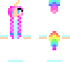 unicorn girl with braids