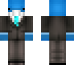 whale in suit