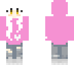 white haired girl