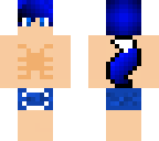 wolf boy swim with abs