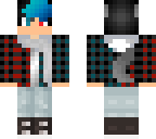 blue and red werewolf