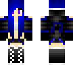 blue music girl