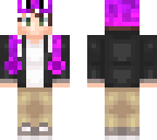 boy purple hoodie