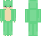 cute green dino