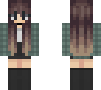 cute little ombre girl