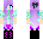 cute purple girl