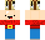 derp holding crafting table