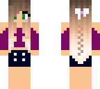 girly bow girl