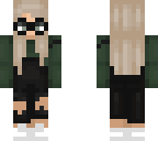 glasses and overalls