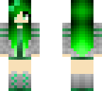 green girl