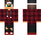 plaid wolf nose