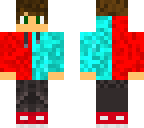 red and blue me