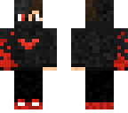 red fire burning robot guy