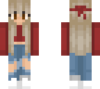 red sweater bandana