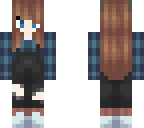 silver plad overalls with ears