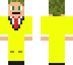 william in yellow tuxedo