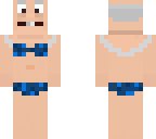 beautiful old man blue edit