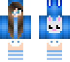 blue baby bunny