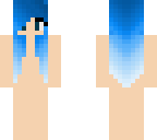 blue hair hase