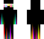 cool rainbow enderman