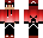 creeper hoodie red