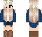 cute blue plaid outfit