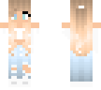 cute wearing white
