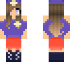 girl cop skin