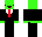 green derp with suit