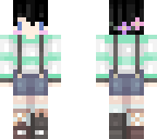 pastel overalls