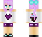 random pastel girl