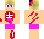 ripped up person