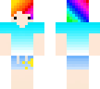 summer rainbow boy