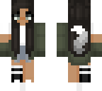 beautiful wolf girl