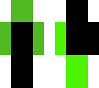 black and green