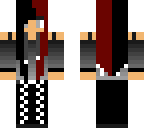 black and red