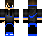 blue gamer boy