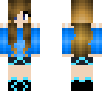 blue girl