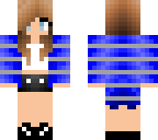 blue jacket girl t
