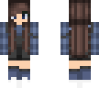 blue plaid