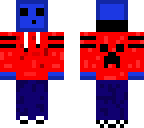blue slime skin
