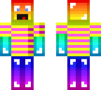 casual rainbow guy