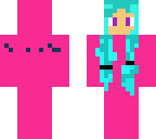 pink and blue onesie girl